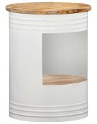 vidaXL Маса за кафе 43x55 см масивно мангово дърво