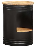 vidaXL Маса за кафе 43x55 см масивно мангово дърво