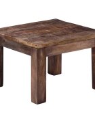 vidaXL Маса за кафе 50x50x35 см мангово дърво масив