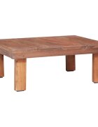 vidaXL Маса за кафе 60x45x23 см махагоново дърво масив
