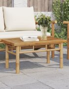 vidaXL Маса за кафе 70x40x35 см бамбук