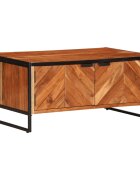 vidaXL Маса за кафе 90x55x40 см акация масив