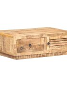 vidaXL Маса за кафе 90x60x29 см грубо мангово дърво