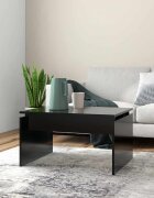 vidaXL Маса за кафе черна 68x50x38 см инженерно дърво