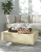 vidaXL Маса за кафе дъб сонома 85x55x31 см инженерно дърво