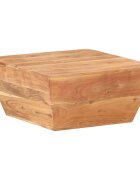 vidaXL Маса за кафе V-образна 66x66x30 см акациево дърво масив