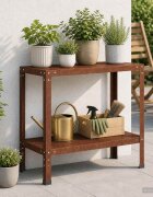 vidaXL Маса за засаждане 100 x 40 x 80 cm Кортенова стомана Ръждясало