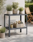vidaXL Маса за засаждане 100 x 50 x 80 см Прахово боядисана стомана