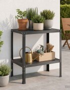 vidaXL Маса за засаждане 100 x 50 x 80 см Прахово боядисана стомана