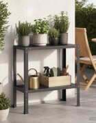 vidaXL Маса за засаждане 60 x 40 x 80 см Прахово боядисана стомана