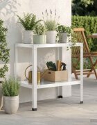 vidaXL Маса за засаждане 60 x 50 x 80 см Прахово боядисана стомана