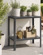 vidaXL Маса за засаждане 80 x 50 x 80 cm Прахово боядисана стомана