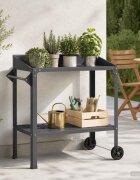 vidaXL Маса за засаждане с колела 96 x 50 x 89 см