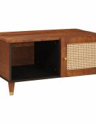 vidaXL Масичка за кафе 80 x 50 x 40 cm Солидно мангово дърво
