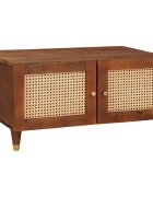 vidaXL Масичка за кафе 80 x 50 x 40 cm Солидно мангово дърво