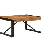 vidaXL масичка за кафе 80x80x35 cm масивна дървесина акация