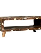 vidaXL Масичка за кафе 90 x 50 x 35 cm Солидно възстановено дърво