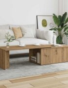 vidaXL Масичка за кафе Artisan Oak 150x50x35 cm Инженерна дървесина