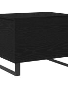 vidaXL Масичка за кафе Черен дъб 60 x 445 x 45 см