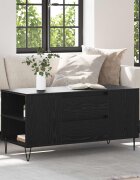 vidaXL Масичка за кафе Черния дъб 102 x 445 x 50 см