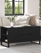 vidaXL Масичка за кафе Черния дъб 102 x 445 x 50 см