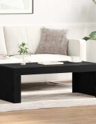 vidaXL Масичка за кафе Черния дъб 102 x 50 x 35 см Инженерна дървесина