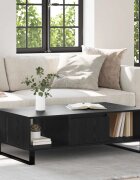 vidaXL Масичка за кафе Черния дъб 104 x 60 x 35 см Инженерна дървесина