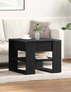 vidaXL Масичка за кафе Черния дъб 555 x 55 x 45 см