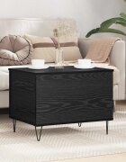 vidaXL Масичка за кафе Черния дъб 60 x 445 x 45 см