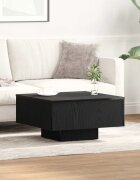 vidaXL Масичка за кафе Черния дъб 60 x 60 x 315 см