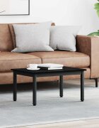 vidaXL Масичка за кафе Черния дъб 70 x 50 x 36 см Инженерна дървесина