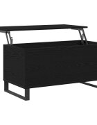 vidaXL Масичка за кафе Черния дъб 90 x 445 x 45 см