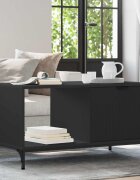 vidaXL Масичка за кафе Черния дъб 90 x 49 x 46 см Инженерна дървесина