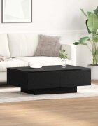 vidaXL Масичка за кафе Черния дъб 90 x 60 x 31 cm Инженерна дървесина
