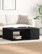 vidaXL Масичка за кафе Черния дъб 90 x 67 x 33 см Инженерна дървесина