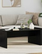 vidaXL Масичка за кафе Черния дъб 95 x 50 x 34 см Инженерна дървесина