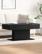 vidaXL Масичка за кафе Черния дъб 96 x 50 x 45 см Инженерна дървесина
