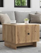 vidaXL Масичка за кафе Дъб артизан 49 x 50 x 40 см Инженерна дървесина