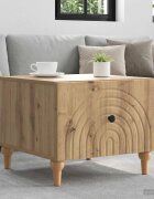 vidaXL Масичка за кафе Дъб артизан 49 x 50 x 40 см Инженерна дървесина
