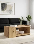 vidaXL Масичка за кафе Дъб артизан 90 x 50 x 33 см Инженерна дървесина