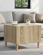 vidaXL Масичка за кафе Дъб сонома 49 x 50 x 40 см Инженерна дървесина