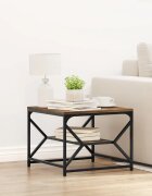 vidaXL Масичка за кафе Димян дъб 51 x 50 x 40 см