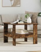 vidaXL Масичка за кафе Димян дъб 57 x 55 x 45 см Инженерна дървесина