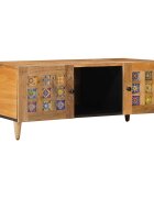 vidaXL Масичка за кафе Естествен Размер 100 x 54 x 40 см