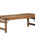 vidaXL Масичка за кафе Кафяво 110 x 55 x 40 cm