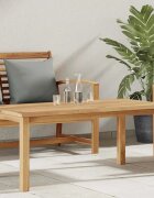 vidaXL Масичка за кафе Кафяво 110 x 55 x 45 cm Солидно тиково дърво