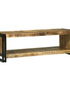 vidaXL Масичка за кафе Кафяво 120 x 50 x 38 см Солидно мангово дърво
