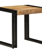 vidaXL Масичка за кафе Кафяво 40 x 40 x 38 cm Солидно мангово дърво