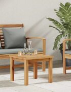 vidaXL Масичка за кафе Кафяво 45 x 45 x 36 cm Солидно тиково дърво