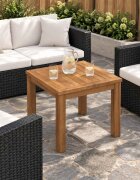 vidaXL Масичка за кафе LAREN Натурално 40 x 405 x 36 см